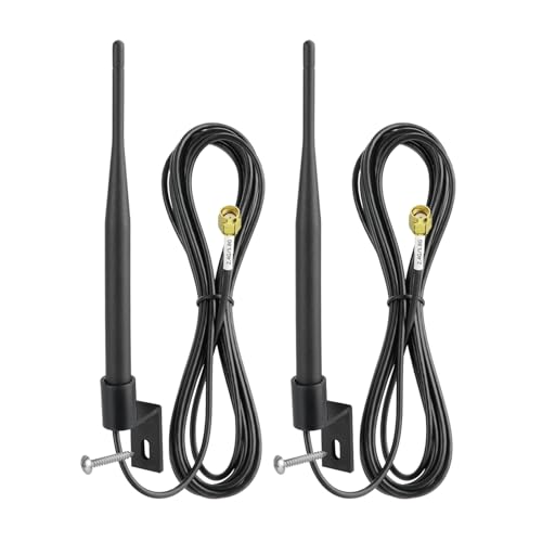 Eightwood Antenne WiFi Double Bande 2.4 GHz 5GHz 6dBi Antenn