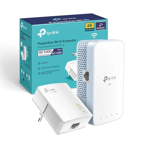 TP-Link TL-WPA1000 KIT CPL WiFi Adaptateur Réseau CPL, Homep