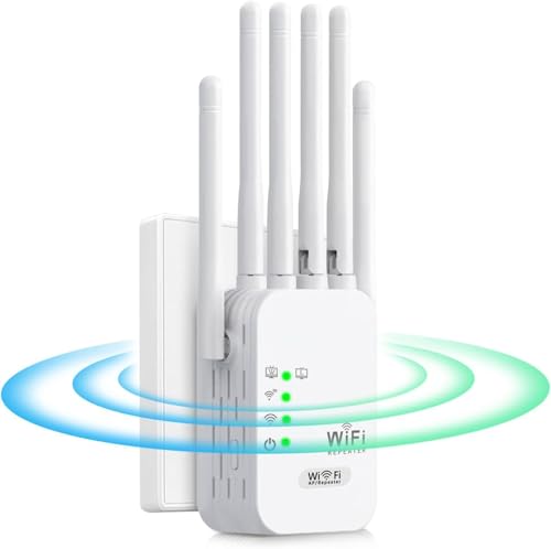 Répéteur WiFi,Extender WiFi, Amplificateur WiFi 1200Mbps Dou