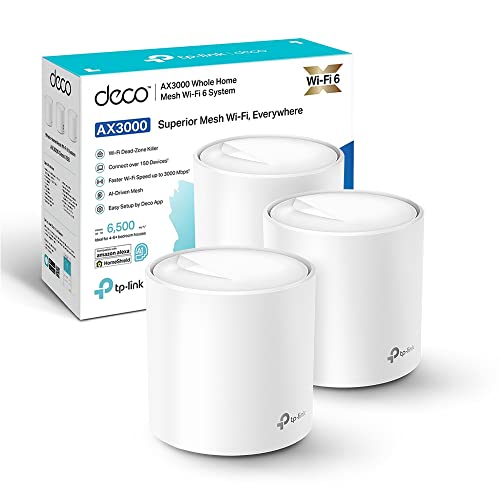 TP-Link Deco WiFi 6 Mesh AX3000Mbps Deco X50(3-Pack), Systèm
