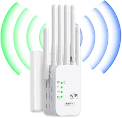 Repeteur WiFi Puissant,Amplificateur WiFi,Répéteur WiFi,2 Po