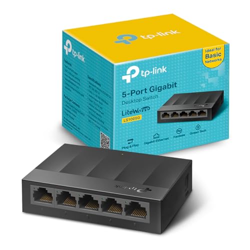 TP-Link LS1005G Switch Ethernet Gigabit 5 Ports 10/100/1000 