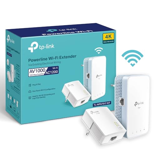 TP-Link CPL WiFi AC1200 Mbps + CPL 1000 Mbps avec Port Ether