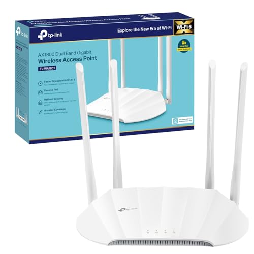 TP-Link Point daccès TL-WA1801 AX1800Mbps Dual Band Gigabit 