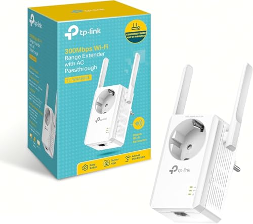 TP-Link Répéteur 300 Mbps Wi-Fi N, 1 Port Ethernet, Prise In