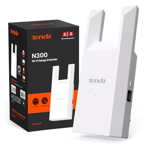 Tenda A9 Répéteur WiFi, Amplificateur WiFi N300, WiFi Extend