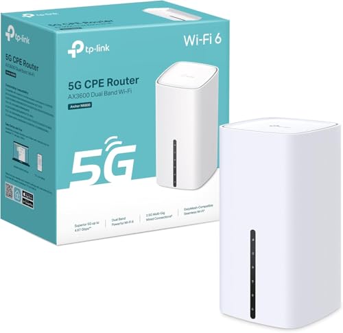 TP-Link Archer NX600 Routeur Wi-Fi 5G LTE, carte SIM 5G, AX3