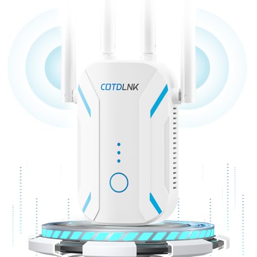 2026 COTDLNK Amplificateur WiFi Répéteur WiFi Puissant avec