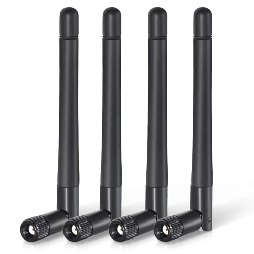 Bingfu Antenne WiFi Caméra Bi-Bande 2.4GHz 5GHz 5.8GHz 3dBi 
