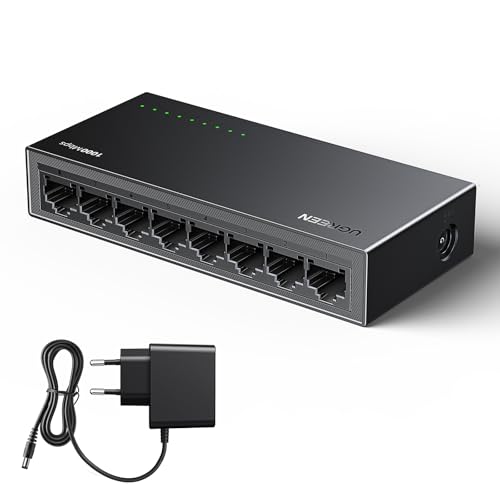 UGREEN Switch Ethernet Gigabit 8 Ports RJ45 Hub Réseau Split