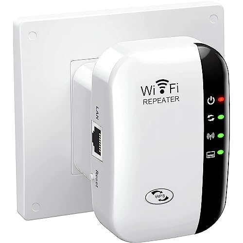 Répéteur WiFi Puissant 300Mbps Amplificateur WiFi 2.4GHz WiF