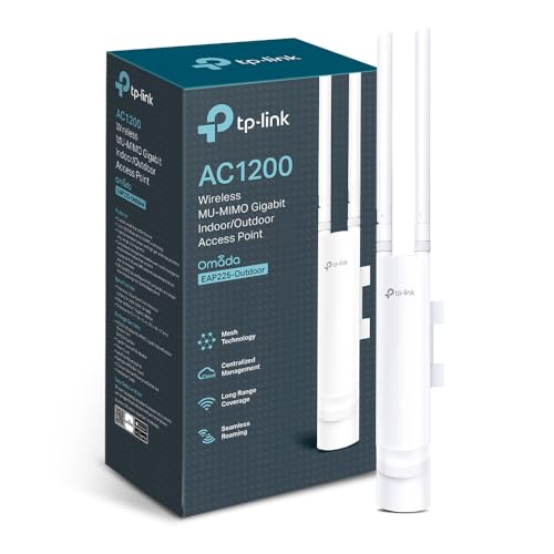 TP-Link Omada EAP225-Outdoor Point daccès WiFi 5 AC1200 exté