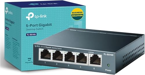TP-Link Switch Ethernet Gigabit 5 Ports RJ45 Metallique 10/1