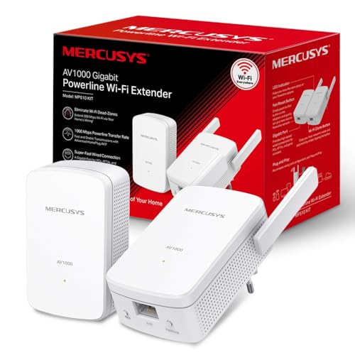 MERCUSYS MP510 KIT TP-Link CPL 1000Mbps WiFi Adaptateur Rése