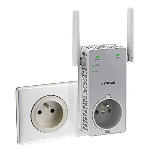 NETGEAR Répéteur WiFi (EX3800), Amplificateur WiFi AC750, Bo