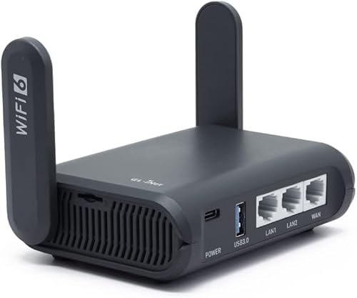 GL.iNet USB AXT1800 (Slate AX) Routeur WiFi 6 pour la Maison