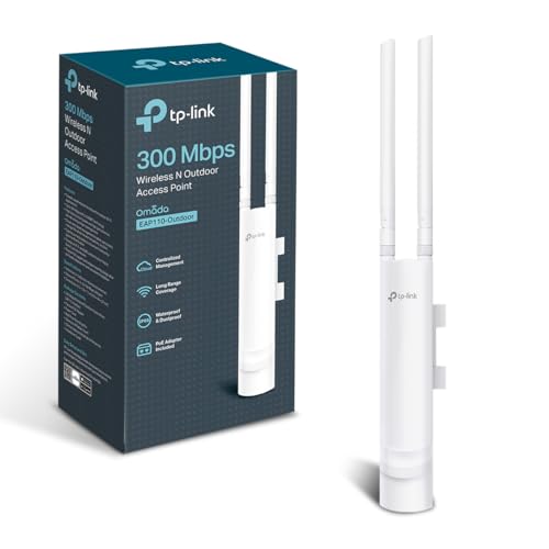 TP-Link EAP110-Outdoor Point daccès extérieur Wi-FI 300 Mbps