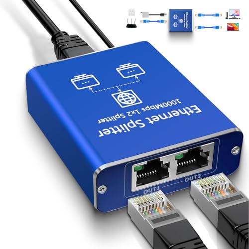 Switch Ethernet Gigabit 2 Ports RJ45