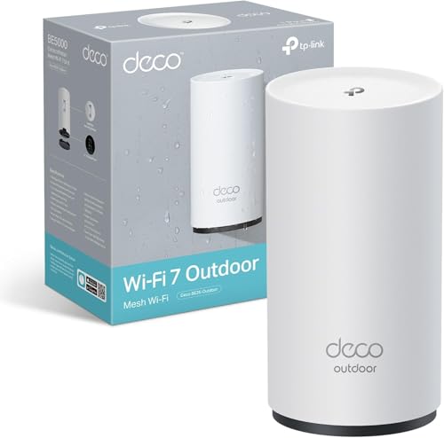 TP-Link Deco BE25-Outdoor Routeur WiFi 7 Mesh BE3600, Répéte
