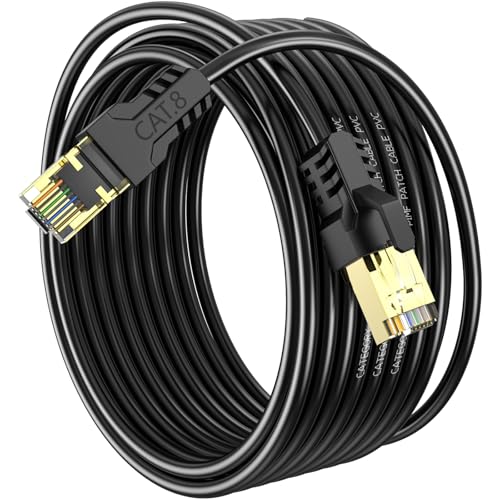 Câble Ethernet Cat 8 10m Ultra-Rapide