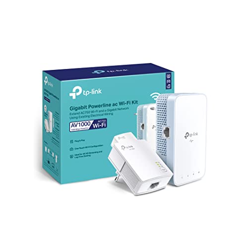 TP-Link CPL WiFi AC 750 Mbps + CPL 1000 Mbps avec Port Ether