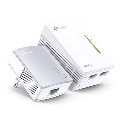 TP-Link Kit CPL WiFi TL-WPA4220 (WLAN 300 Mbit/s, CPL AV600,